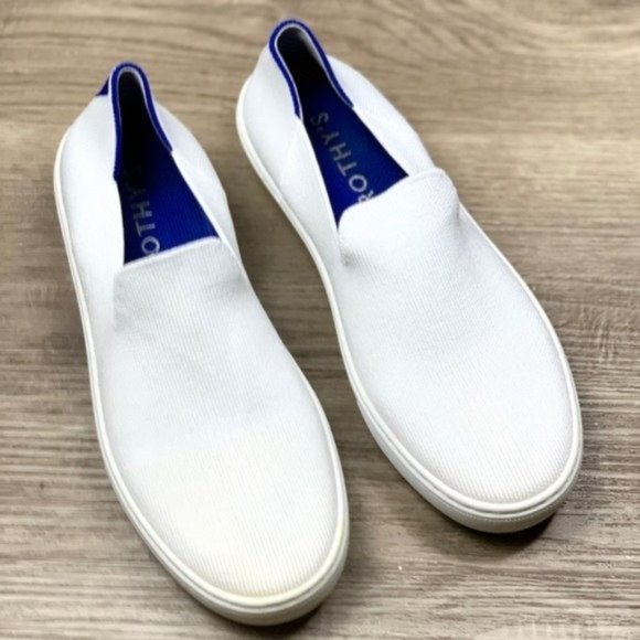 Rothy's Shoes - Rothys White Classic Slip On Sneaker